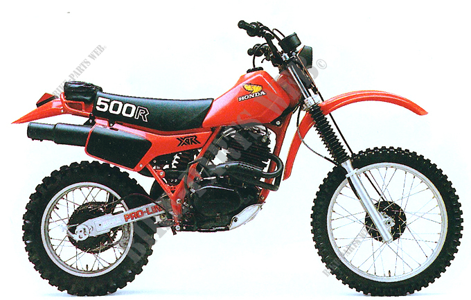 HONDA XR500R 1981 - 