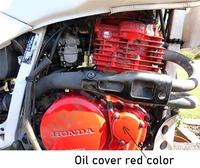 Filtre huile, couvercle Honda XL600R US, XL600LM couleur rouge 11333-MK5-000