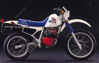 HONDA XL250R 1987, version USA