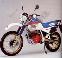 Housse de selle Honda XL600LM 1985 et 86 -logo 600L-