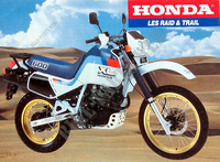 Housse de selle Honda XL600LM 1987 -logo 600-