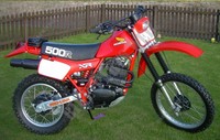 HONDA XR500R 1982