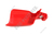 Pare main rouge R134 coté droit pour Honda XR250R, XR650L - 53180-KF0-770ZD