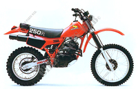 HONDA XR250 1981, 1982 et 1983